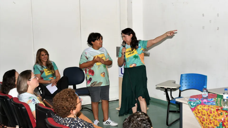 Evento de lançamento dos produtos que compõem a metodologia Diário de Ideias (Milton Santos)