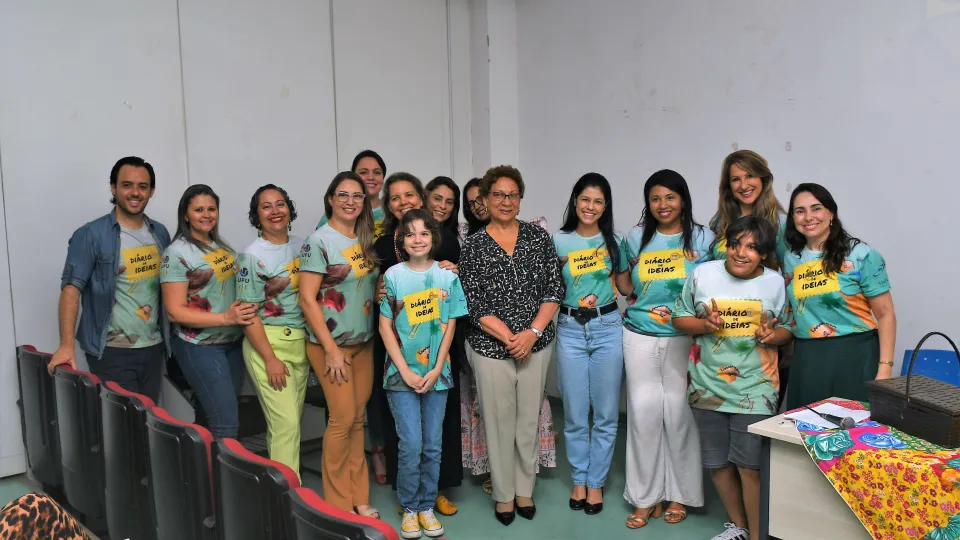 Evento de lançamento dos produtos que compõem a metodologia Diário de Ideias (Milton Santos)