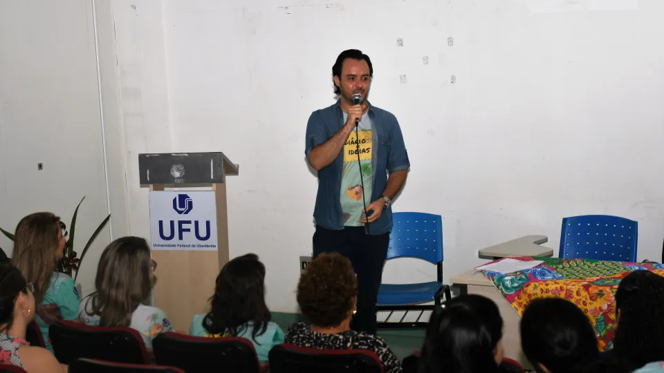 Evento de lançamento dos produtos que compõem a metodologia Diário de Ideias (Milton Santos)