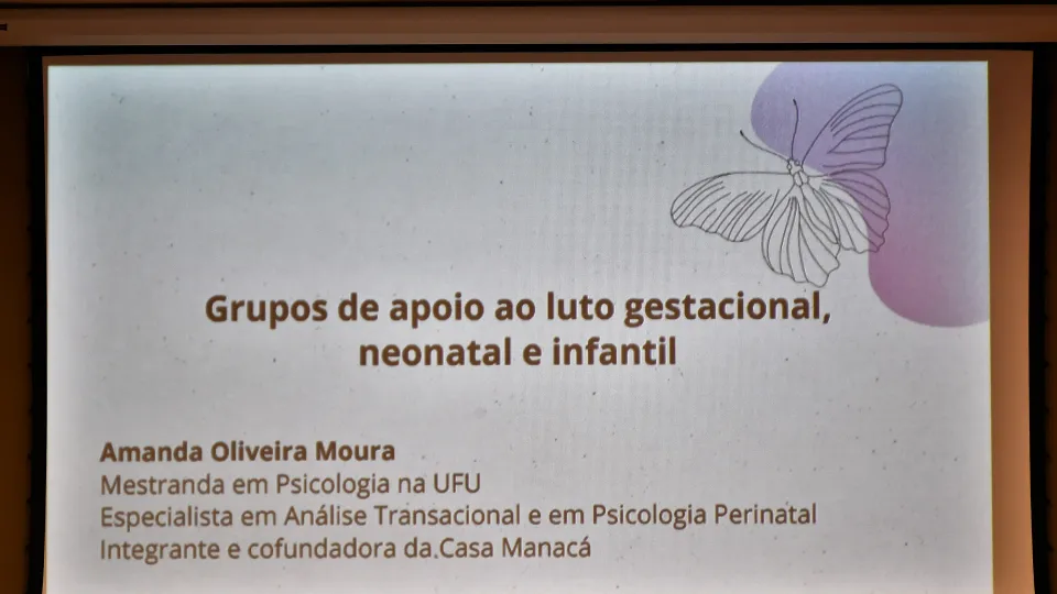 3ª Semana de Conscientização da Perda Gestacional, Neonatal e Infantil (Milton Santos)