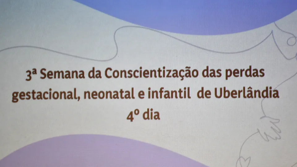 3ª Semana de Conscientização da Perda Gestacional, Neonatal e Infantil (Milton Santos)
