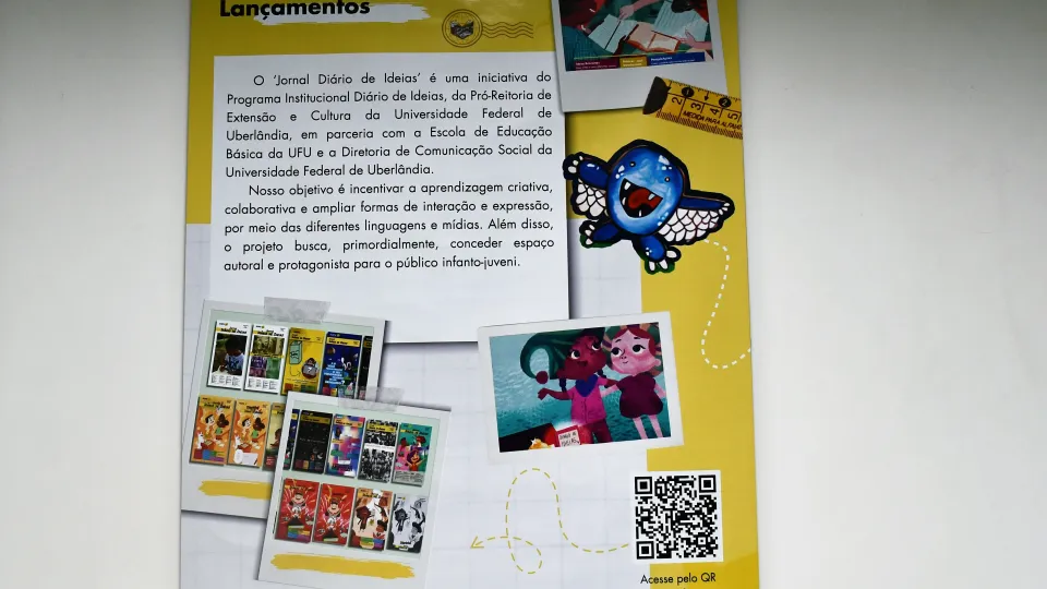 Evento de lançamento dos produtos que compõem a metodologia Diário de Ideias (Milton Santos)