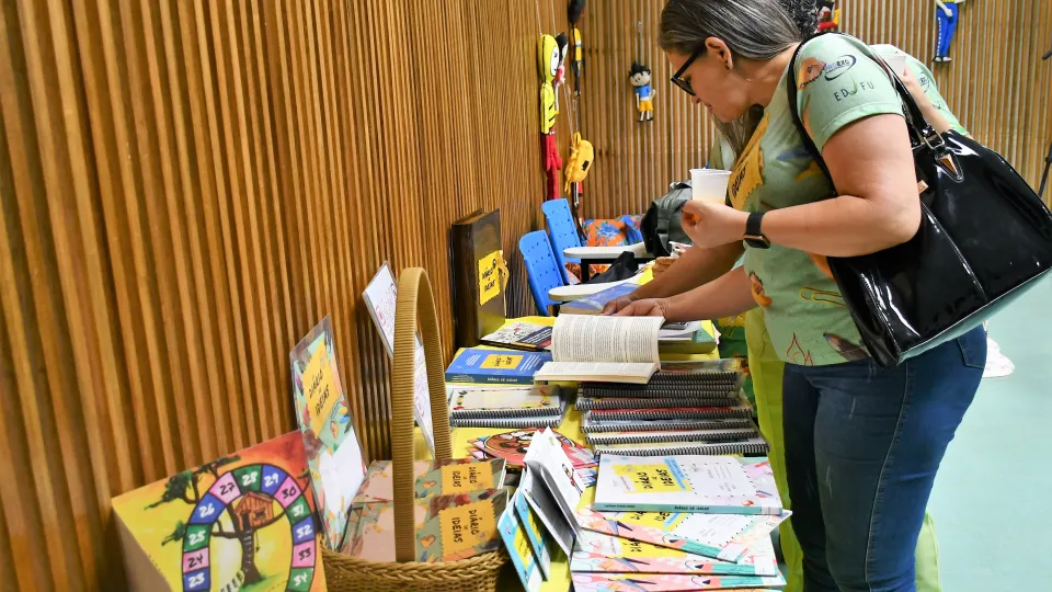 Evento de lançamento dos produtos que compõem a metodologia Diário de Ideias (Milton Santos)