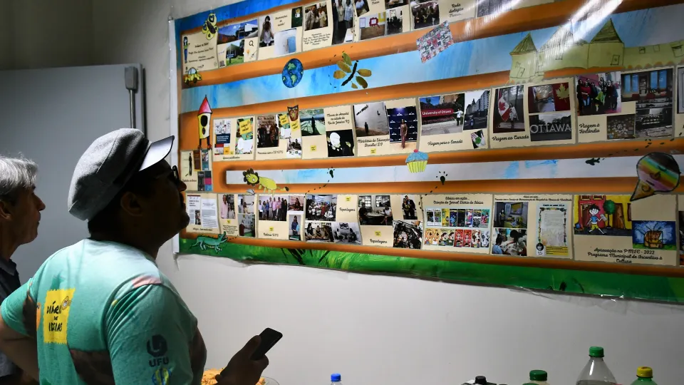 Evento de lançamento dos produtos que compõem a metodologia Diário de Ideias (Milton Santos)