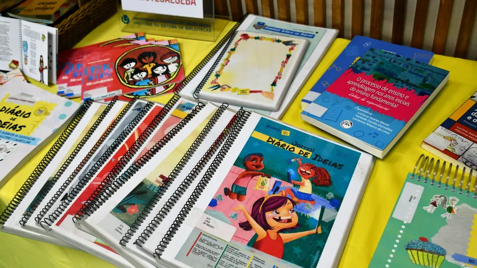 Evento de lançamento dos produtos que compõem a metodologia Diário de Ideias (Milton Santos)