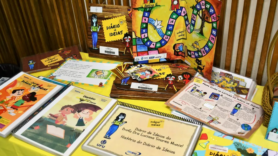 Evento de lançamento dos produtos que compõem a metodologia Diário de Ideias (Milton Santos)