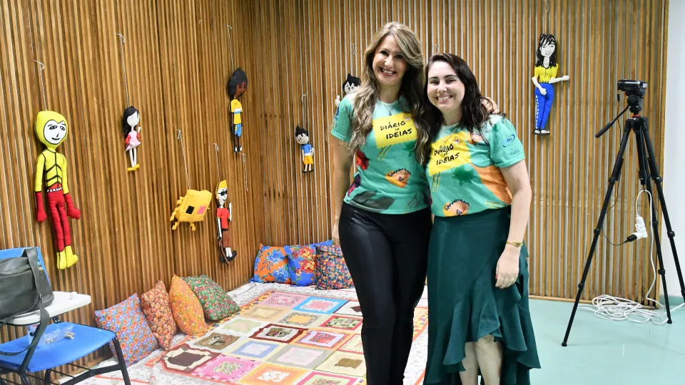 Evento de lançamento dos produtos que compõem a metodologia Diário de Ideias (Milton Santos)