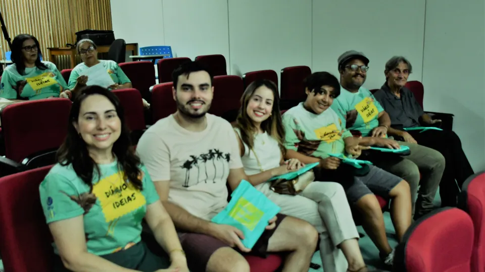 Evento de lançamento dos produtos que compõem a metodologia Diário de Ideias (Milton Santos)