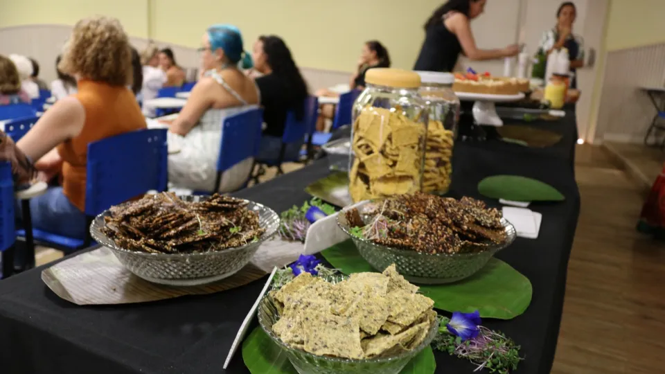 Oficina de alimentação viva