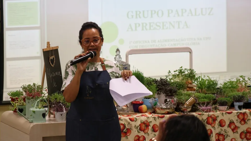 Oficina de alimentação viva