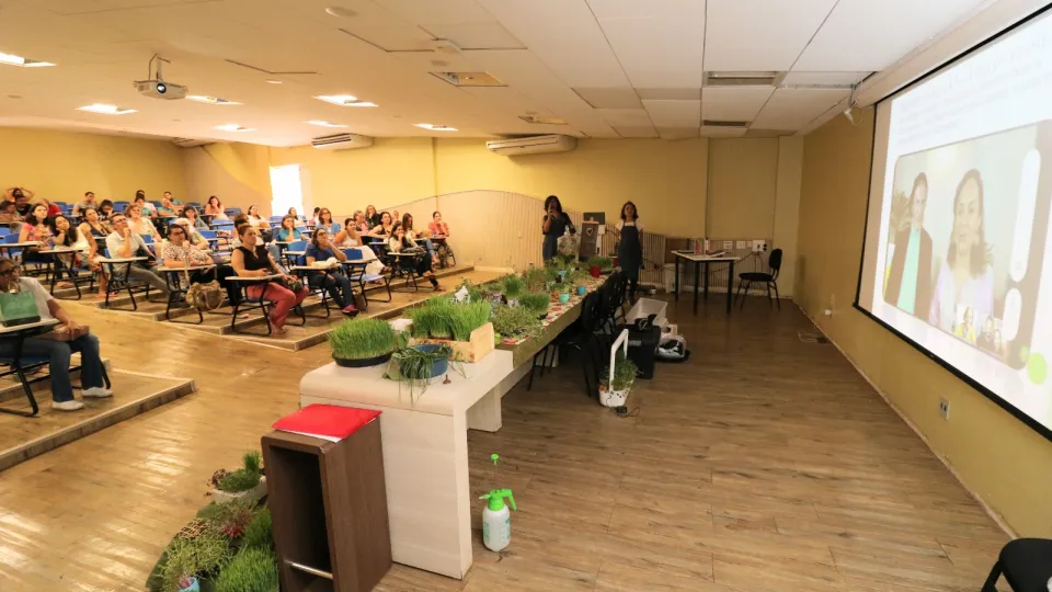 Oficina de alimentação viva