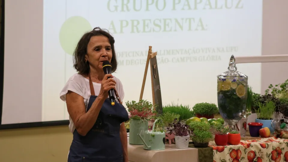 Oficina de alimentação viva