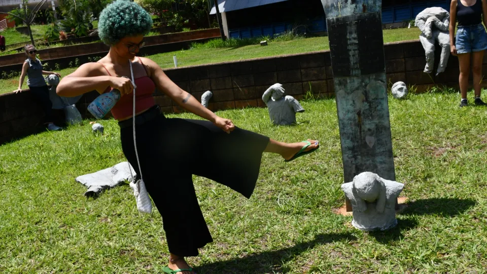 Exposição coletiva `Concretude"  (Milton Santos)