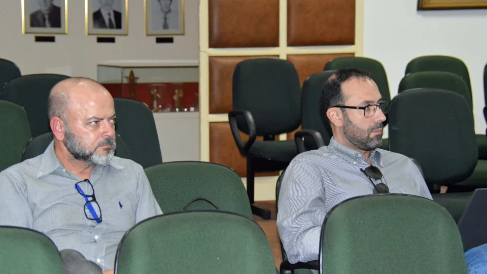 Diretores de Unidades Acadêmicas, membros do Condir, durante a reunião do Condir em Patos de Minas