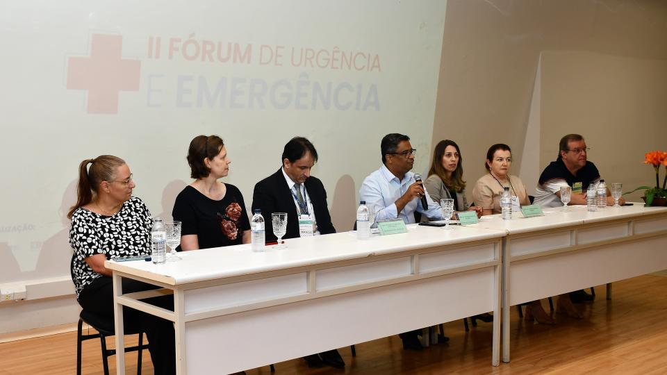 II Fórum de Urgência e Emergência. (Foto: Milton Santos)