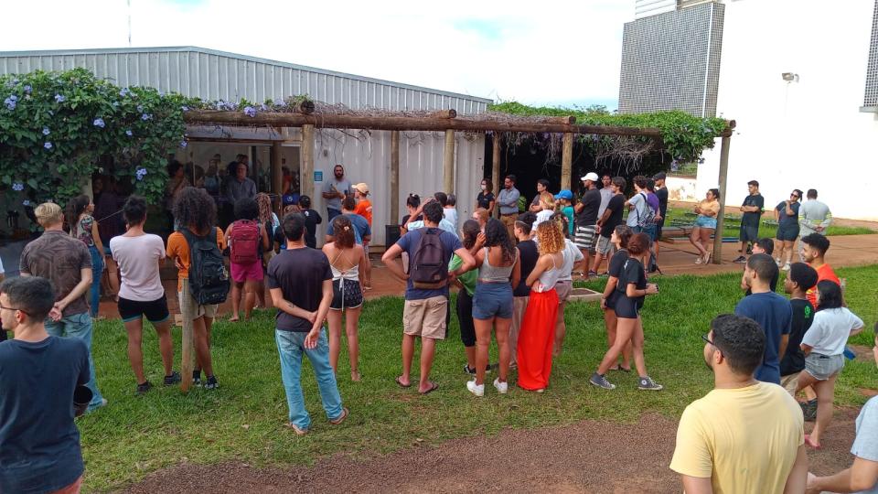 Reabertura de academia universitária no Campus Pontal | Foto: Adeon Souza do Amaral (Proae/UFU)