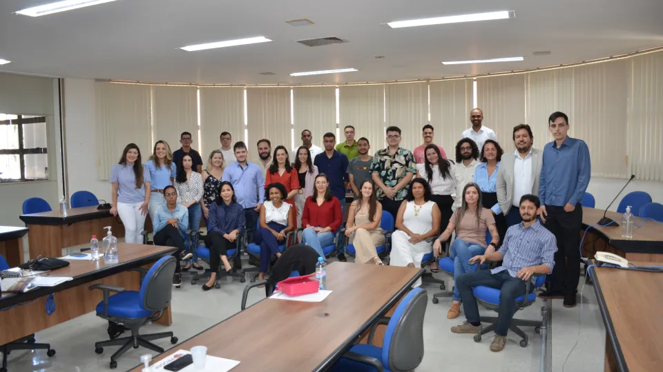 Cerimônia de Posse de servidores técnicos administrativos em educação e docentes da UFU. (Foto: Milton Santos)