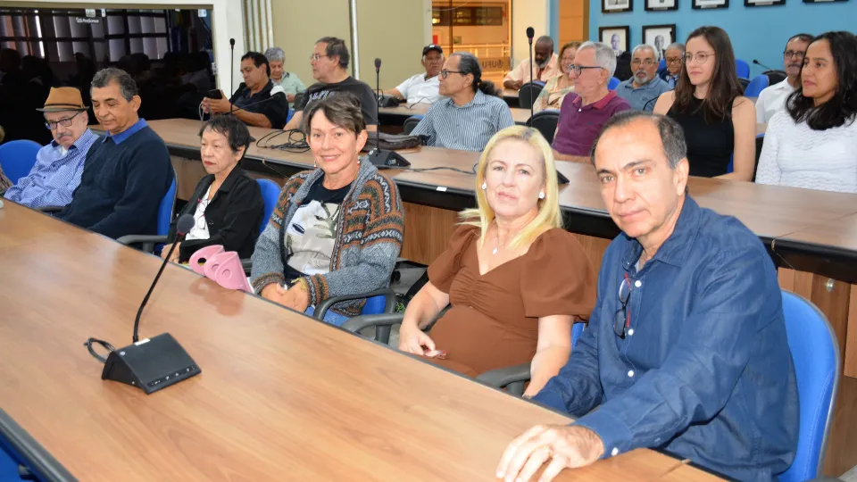 Homenagem aos servidores aposentados da UFU (Milton Santos)