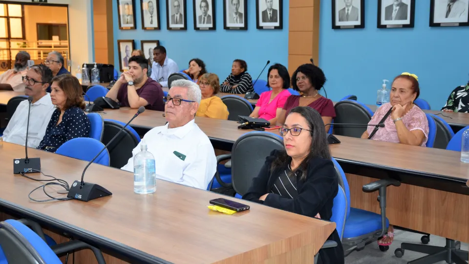 Homenagem aos servidores aposentados da UFU (Milton Santos)