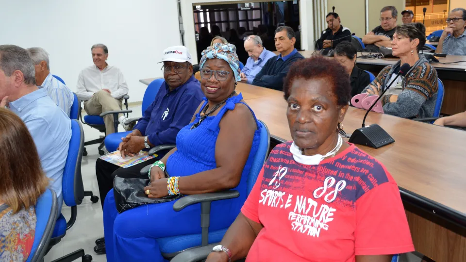 Homenagem aos servidores aposentados da UFU (Milton Santos)