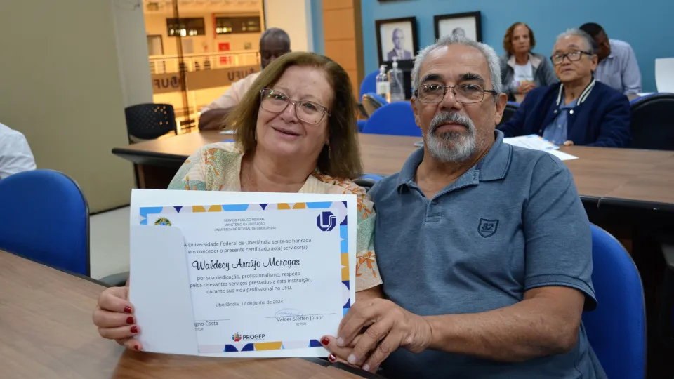 Homenagem aos servidores aposentados da UFU (Milton Santos)
