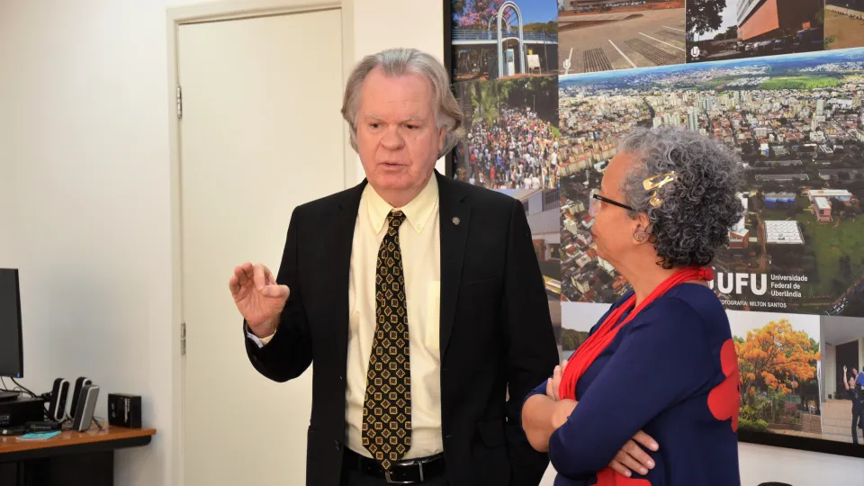 Seminário sobre inteligência artificial e educação (Foto: Milton Santos)