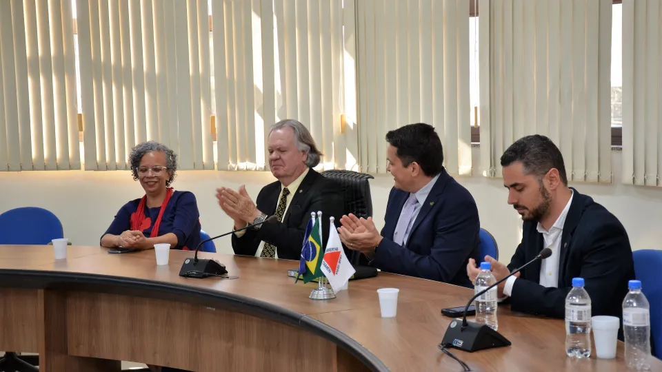 Seminário sobre inteligência artificial e educação (Foto: Milton Santos)