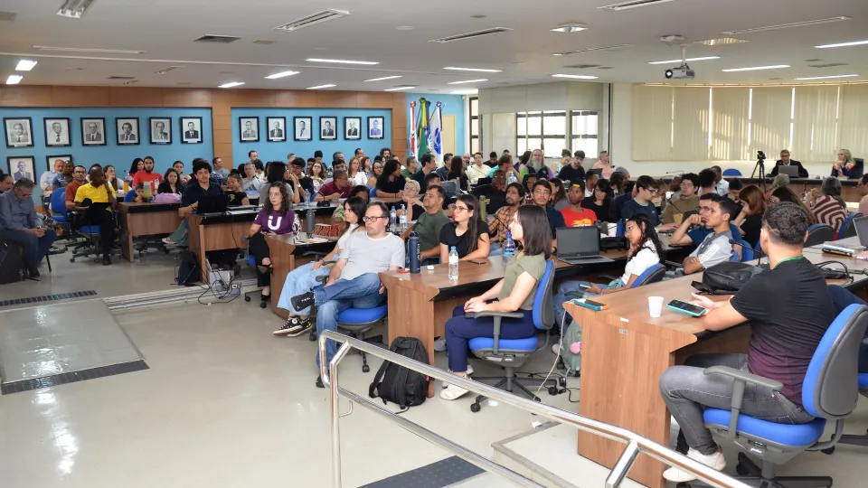 Seminário sobre inteligência artificial e educação (Foto: Milton Santos)