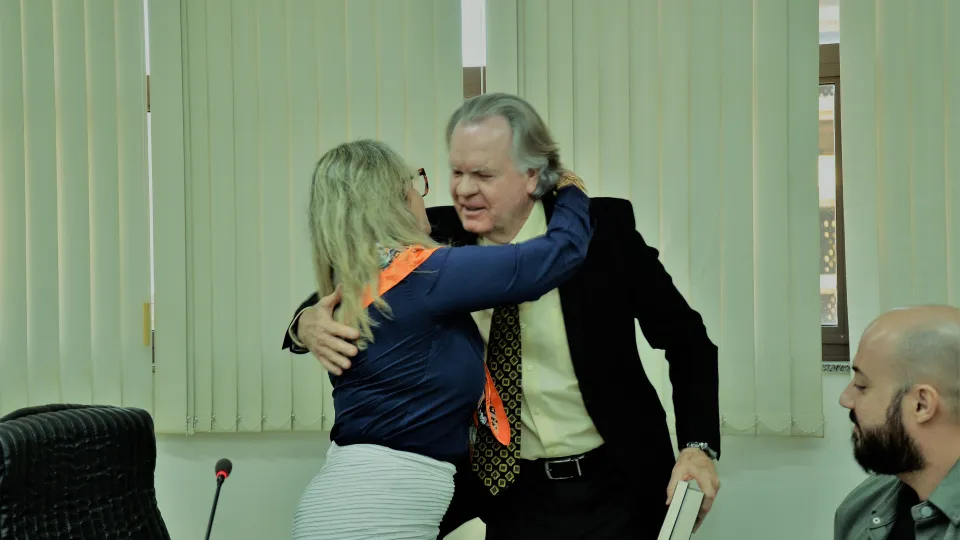 Seminário sobre inteligência artificial e educação (Foto: Milton Santos)