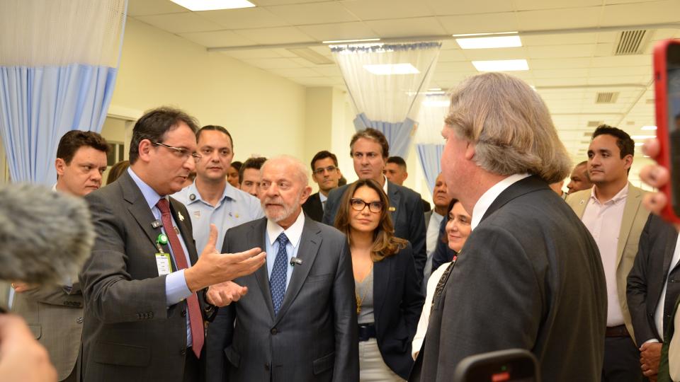 Inauguração do novo Bloco do Hospital de Clínicas da UFU. (Milton Santos)