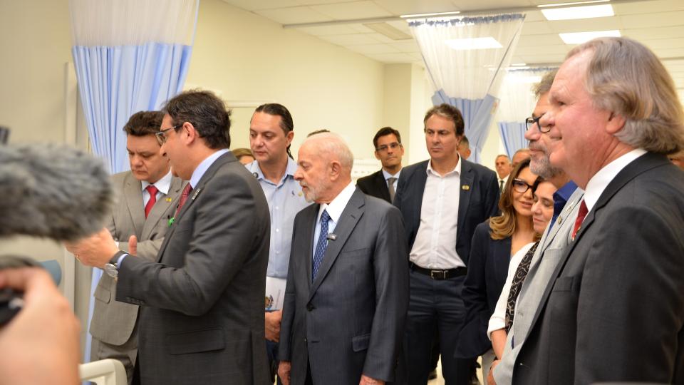 Inauguração do novo Bloco do Hospital de Clínicas da UFU. (Milton Santos)