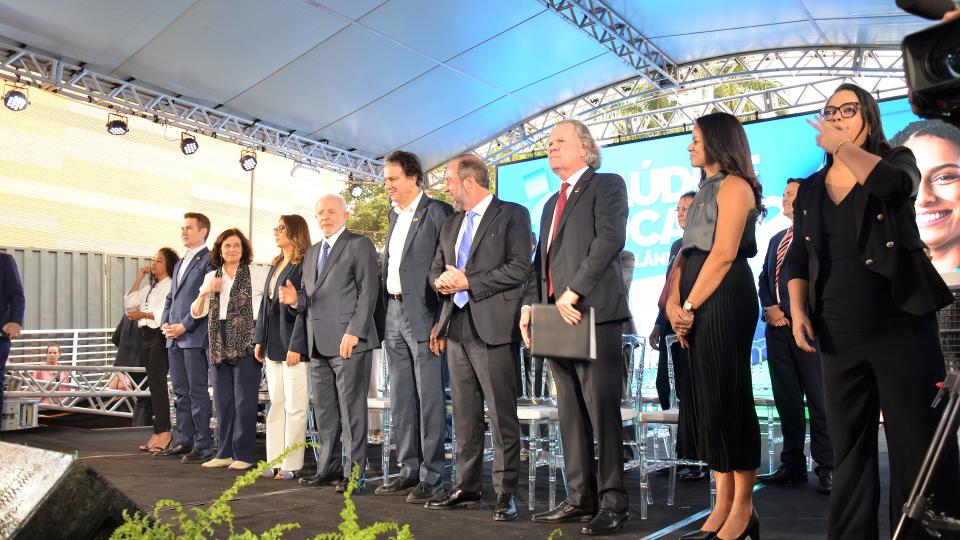 Inauguração do novo Bloco do Hospital de Clínicas da UFU. (Milton Santos)