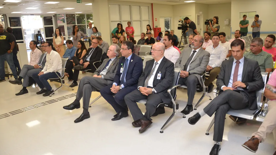 Solenidade de início do atendimento do bloco 8DJU do Hospital de Clínicas (HC/UFU) (Milton Santos)