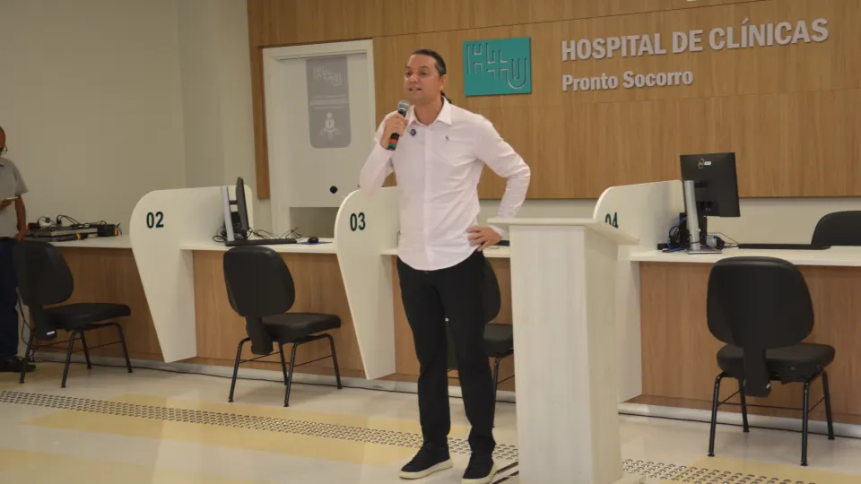 Solenidade de início do atendimento do bloco 8DJU do Hospital de Clínicas (HC/UFU) (Milton Santos)