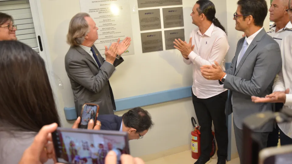 Solenidade de início do atendimento do bloco 8DJU do Hospital de Clínicas (HC/UFU) (Milton Santos)