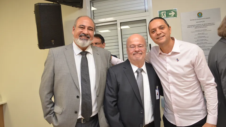 Solenidade de início do atendimento do bloco 8DJU do Hospital de Clínicas (HC/UFU) (Milton Santos)