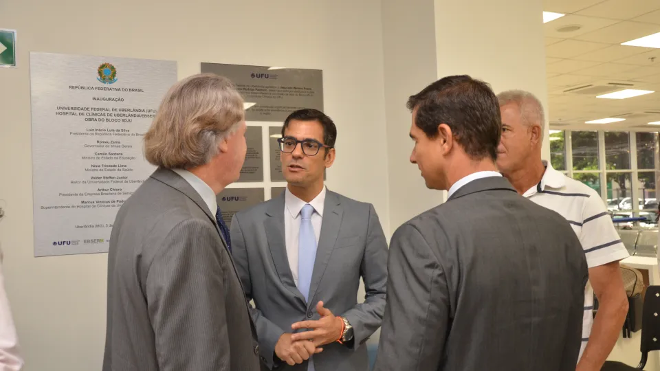 Solenidade de início do atendimento do bloco 8DJU do Hospital de Clínicas (HC/UFU) (Milton Santos)