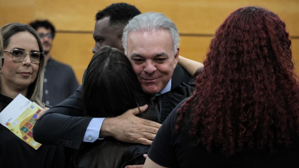 Cerimônia de posse de Carlos Henrique de Carvalho no cargo de reitor da UFU (foto: Marco Cavalcanti)