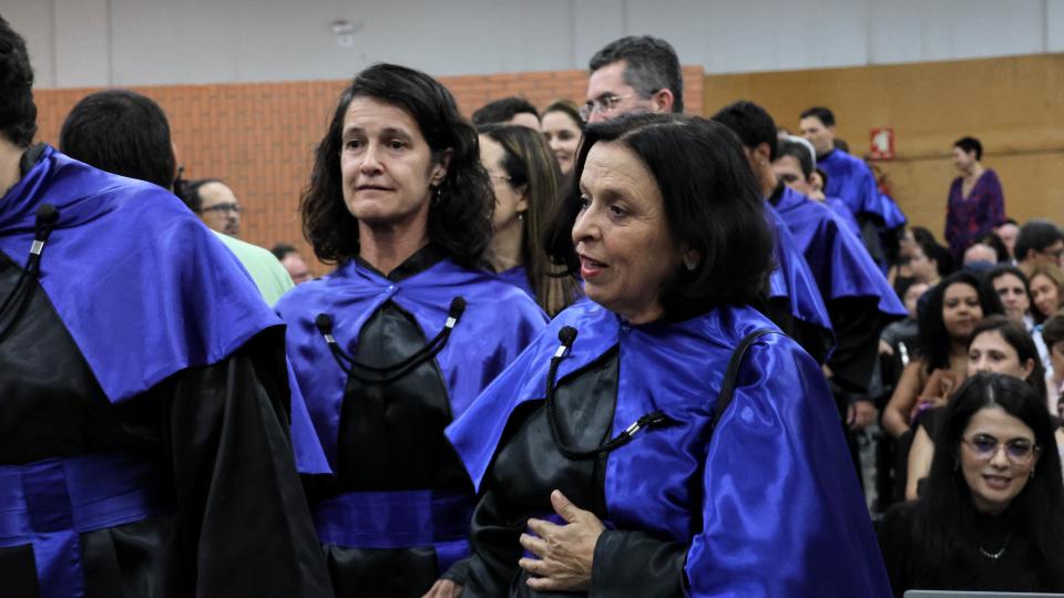 Cerimônia de posse de Carlos Henrique de Carvalho no cargo de reitor da UFU (foto: Marco Cavalcanti)