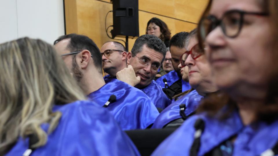 Cerimônia de posse de Carlos Henrique de Carvalho no cargo de reitor da UFU (foto: Marco Cavalcanti)