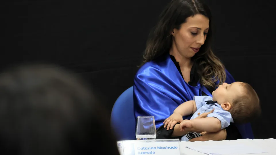 Cerimônia de posse de Carlos Henrique de Carvalho no cargo de reitor da UFU (foto: Marco Cavalcanti)
