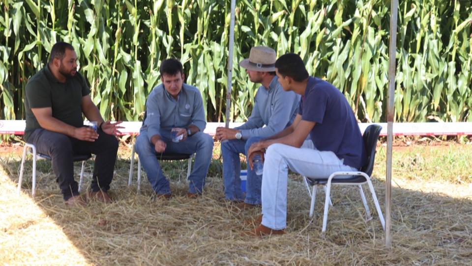 Dia de Campo Soja e Milho no Campus Monte Carmelo. Foto: Lara Fagundes da Silva