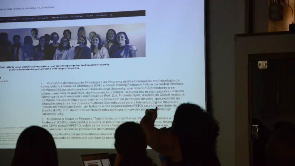 Homenagem ao Dia Internacional da Mulher (foto: Eduarda Koyama)