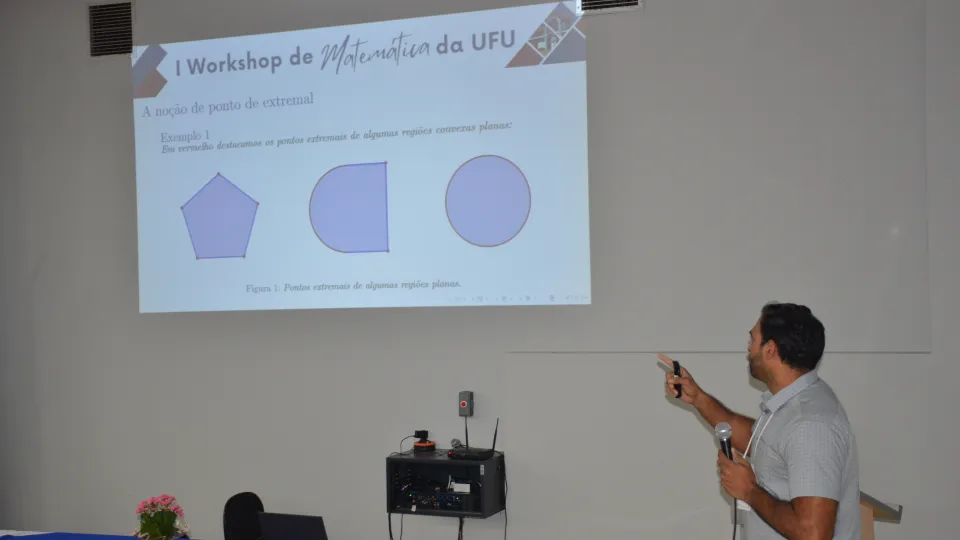 1° Workshop de Matemática da UFU (Milton Santos)