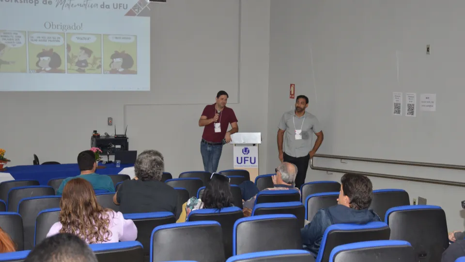 1° Workshop de Matemática da UFU (Milton Santos)