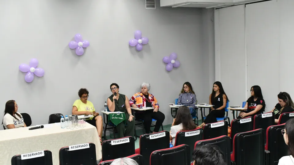 Foto: Milton Santos / O evento Agosto Lilás pertence ao projeto meses coloridos