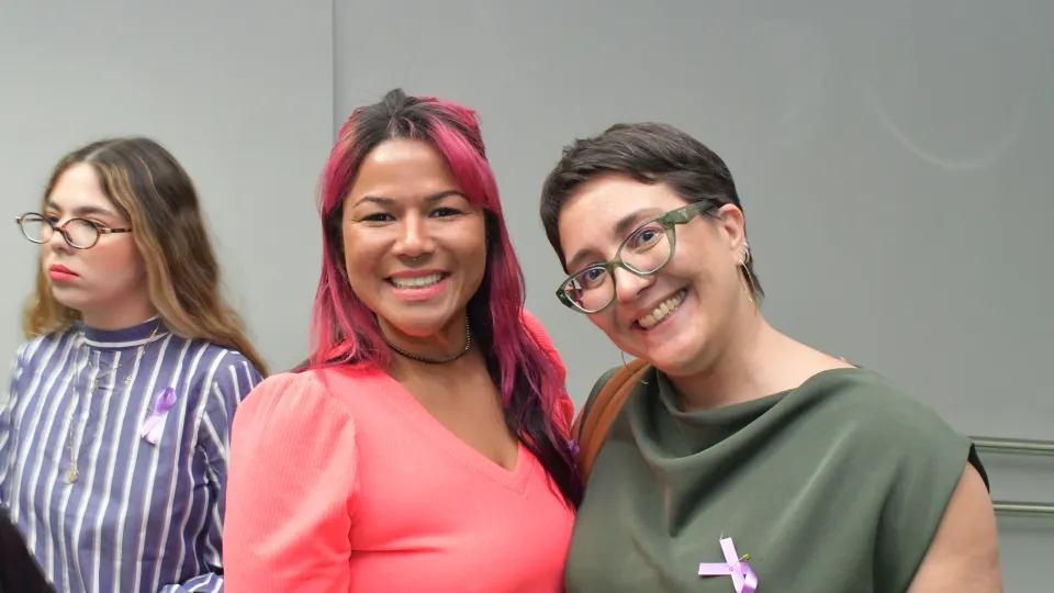 Foto: Milton Santos / O evento Agosto Lilás pertence ao projeto meses coloridos