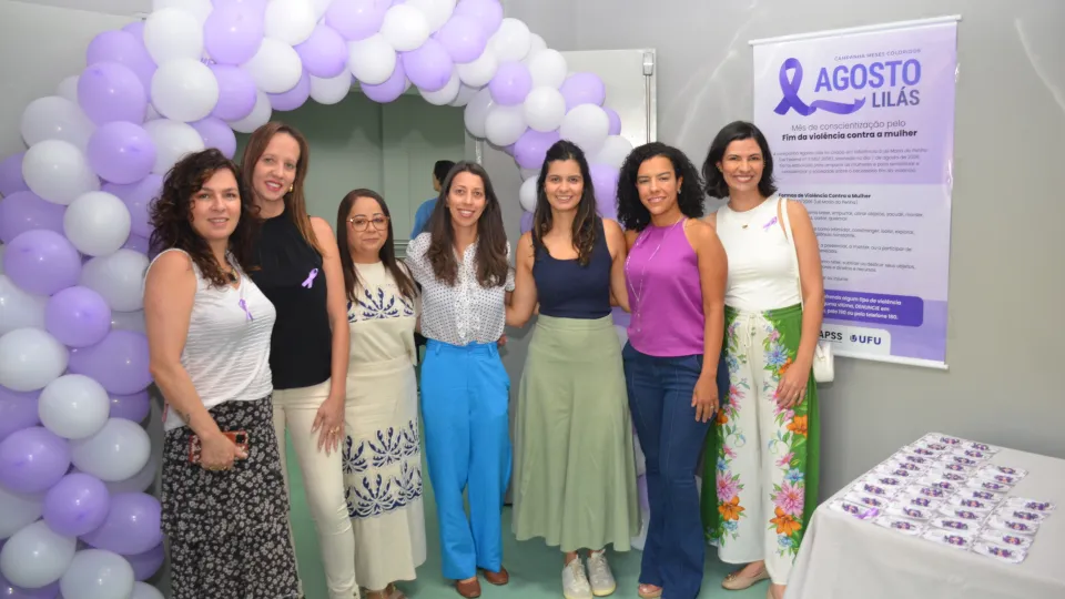 Foto: Milton Santos / O evento Agosto Lilás pertence ao projeto meses coloridos