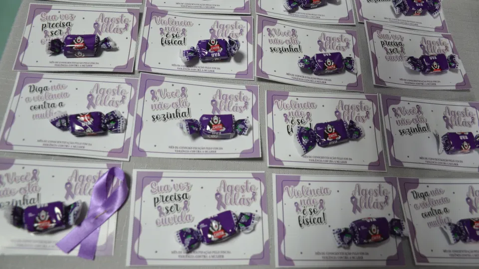 Foto: Milton Santos / O evento Agosto Lilás pertence ao projeto meses coloridos