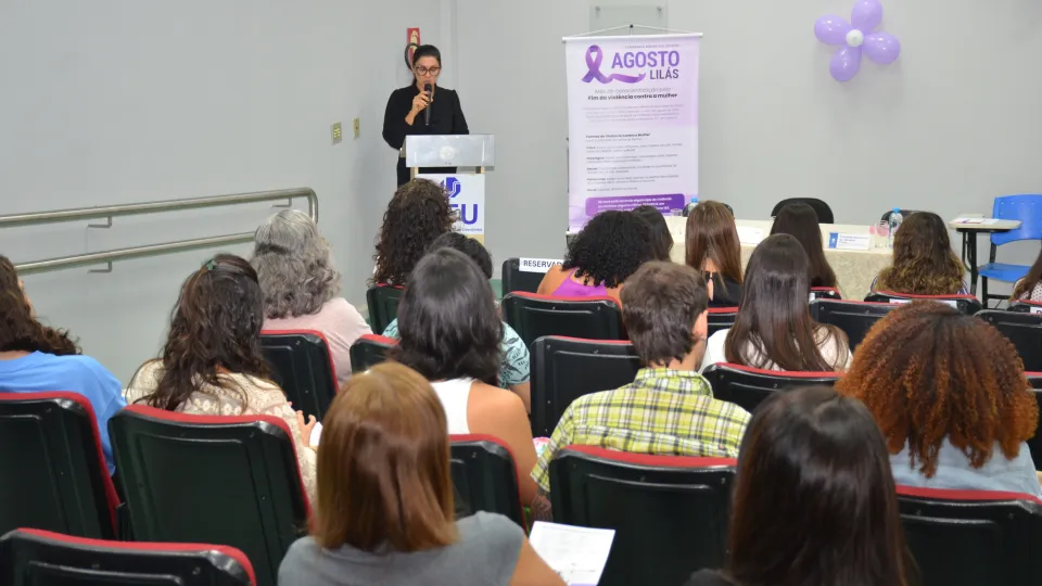 Foto: Milton Santos / O evento Agosto Lilás pertence ao projeto meses coloridos